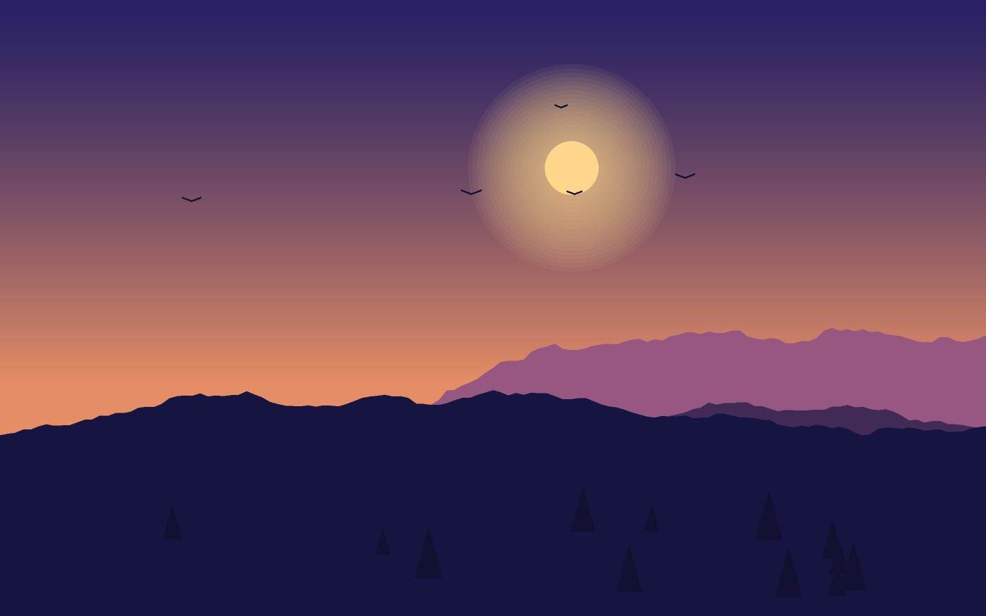 Landskabsillustration