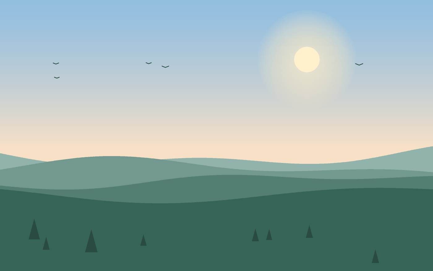 Illustration de paysage