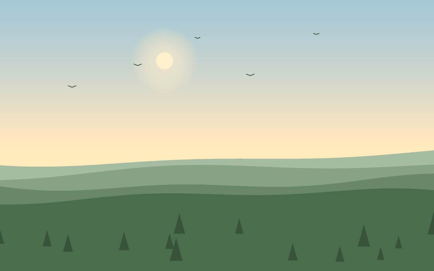 Ilustracja krajobrazu