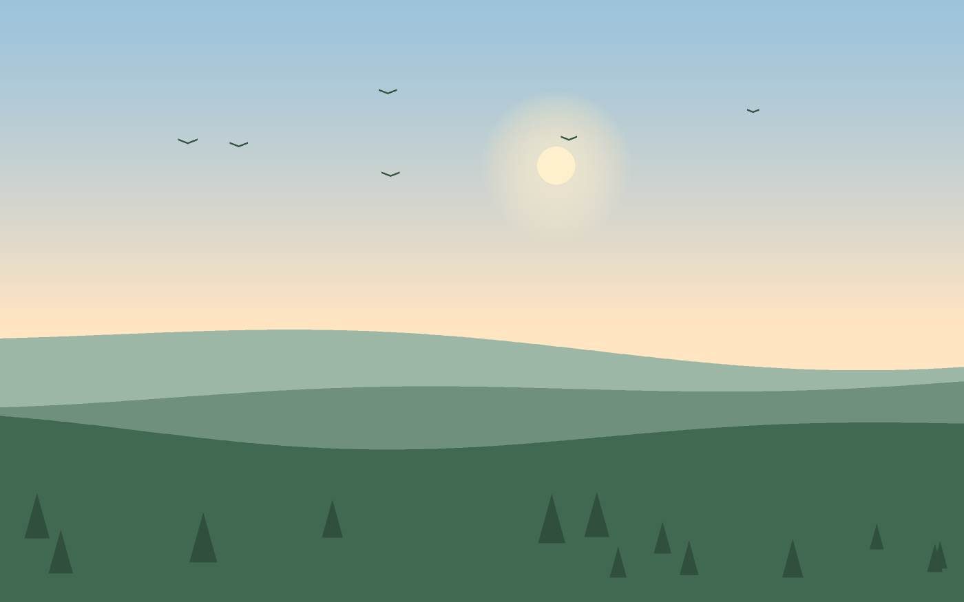 Landskapsillustration