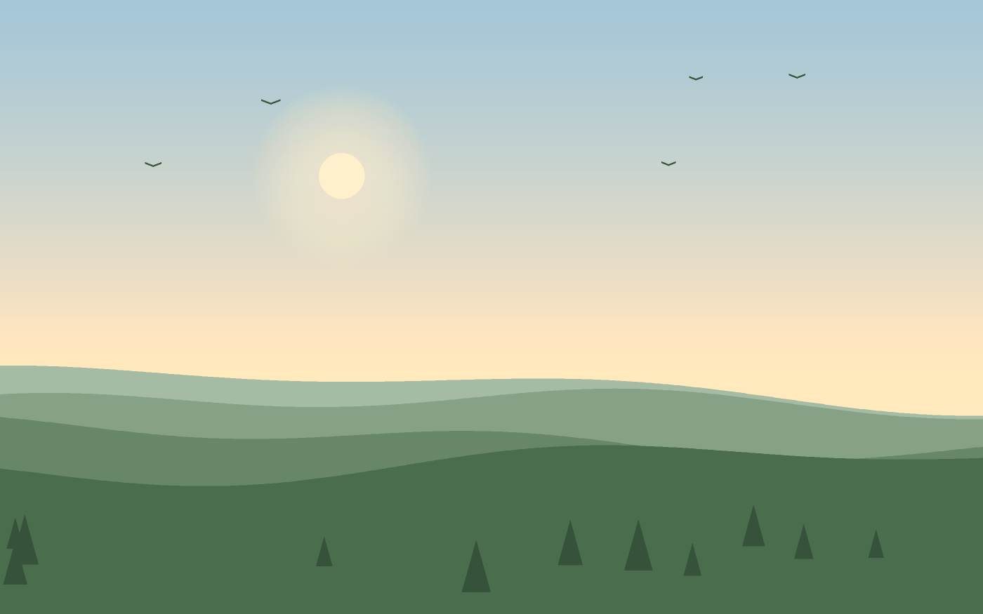 Landscape illustration