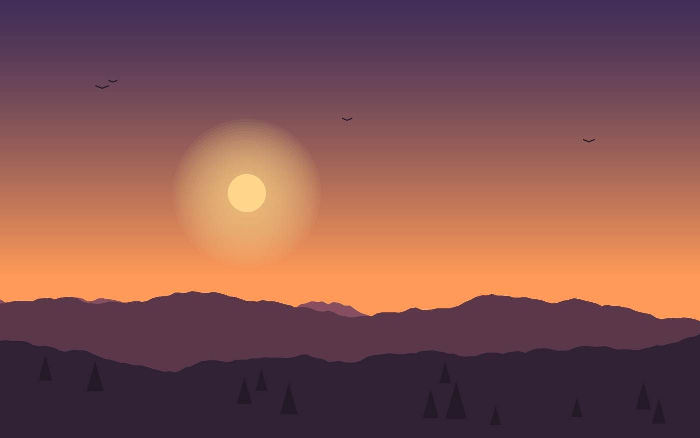 Landscape illustration